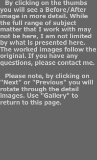 By clicking on the thumbs